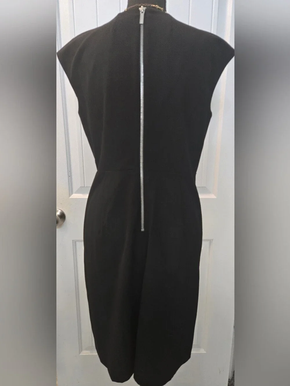 Michael Kors Classic Black Wrap-Style Women's Dress Size 10P